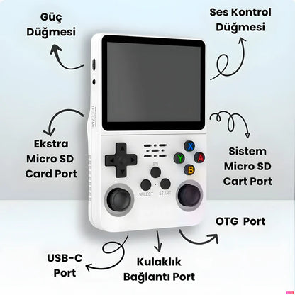 R36S Retro Taşınabilir Oyun Konsolu™